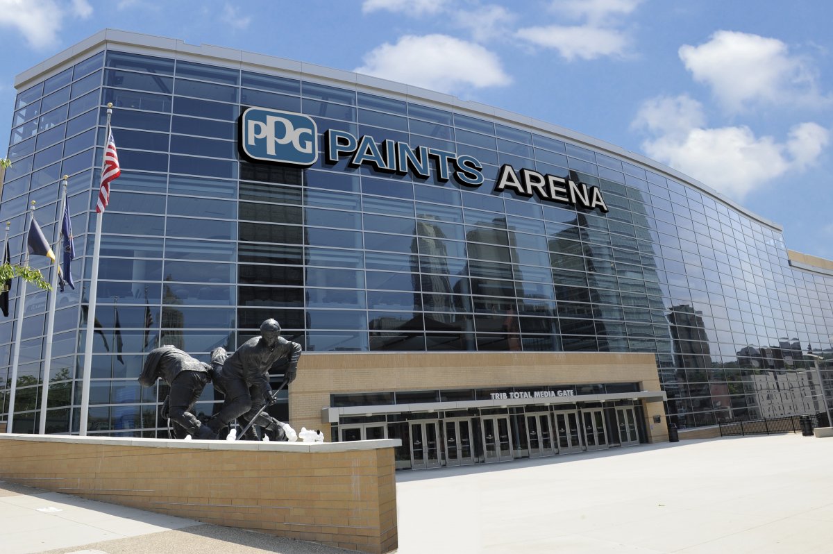 Exterior image of PPG Paints Arena