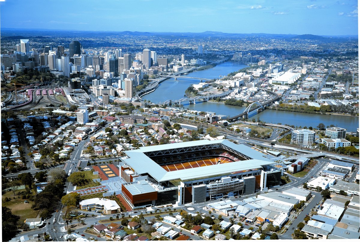 Aerial image of Suncorp Stadium