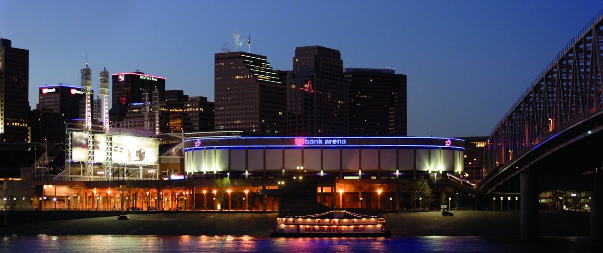 Exterior Image of US Bank Arena