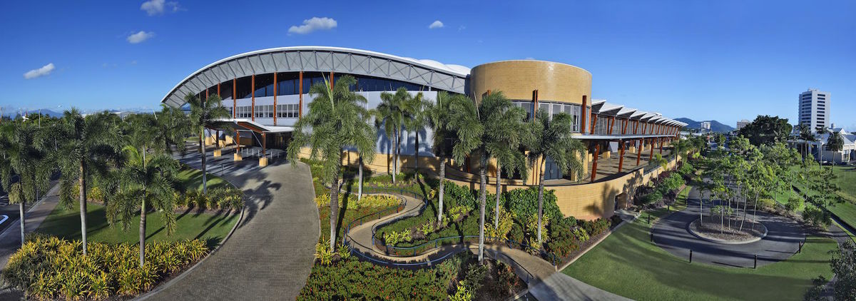 Exterior image of Cairns Convention Center
