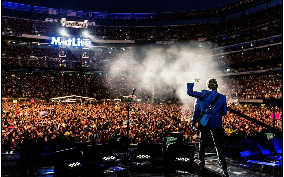 Paul McCartney's GOT BACK Tour 2022 is headed to MetLife Stadium for the first time since 2016 on June 16. Credit: © MPL Commun
