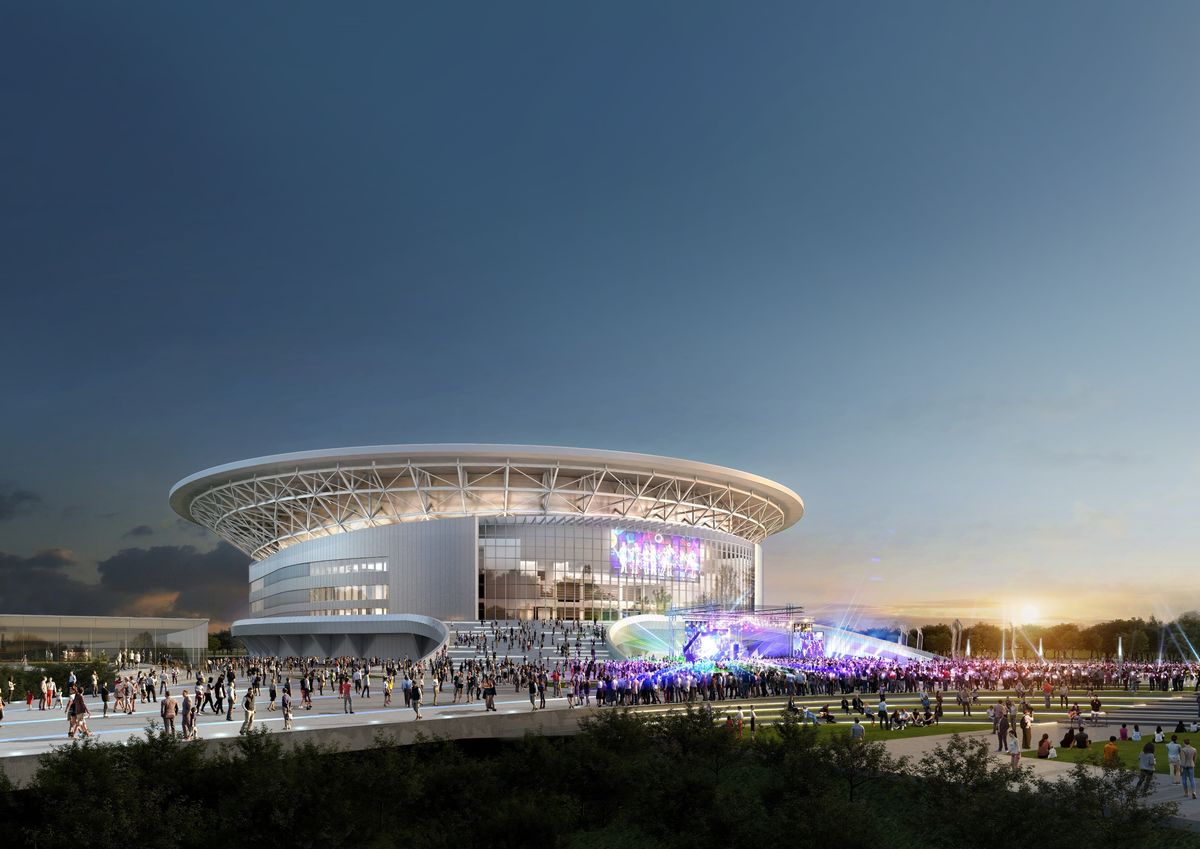 CJ LiveCity Arena render