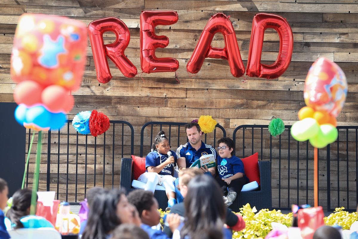 LA Galaxy Host Read Across America Day at StubHub Center