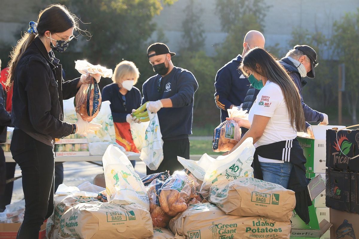 LA Galaxy FOOD DRIVE