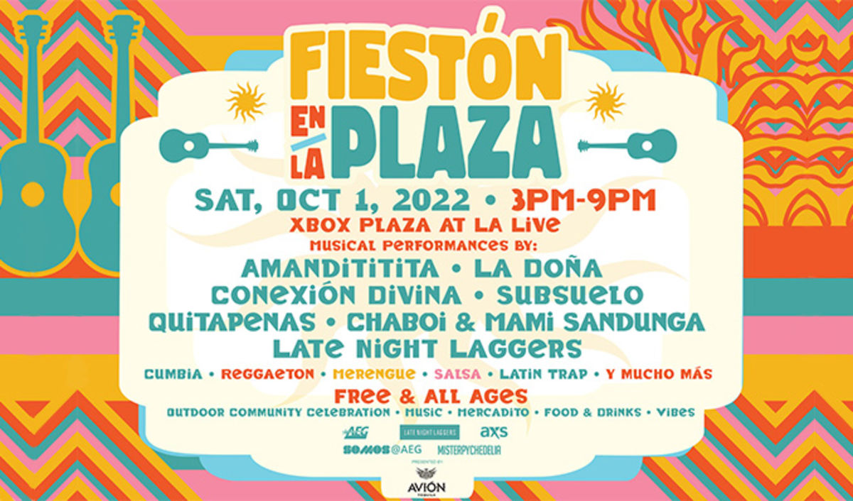 AEG and Avión Tequila to Host Fiestón en la Plaza at L.A. LIVE'S