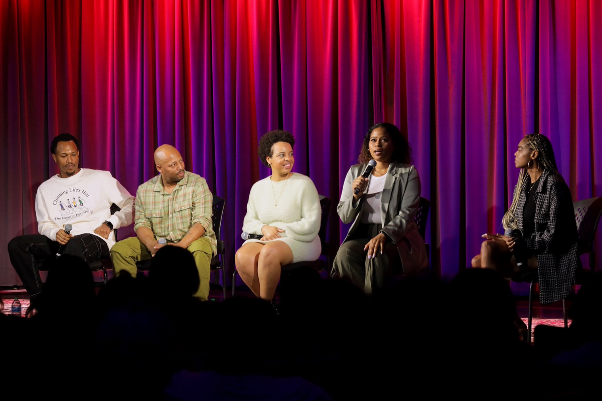 AEG executives speaking at the GRAMMY® Museum’s LIVE OUT L!VE Panel “BEYOND THE MAINSTAGE – BLACK EXECUTIVES IN LIVE MUSIC”