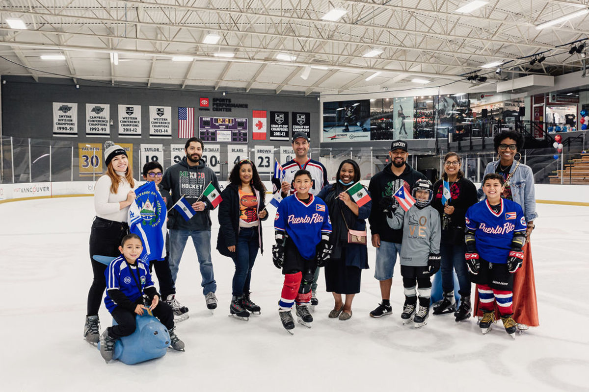 Al Montoya with youth