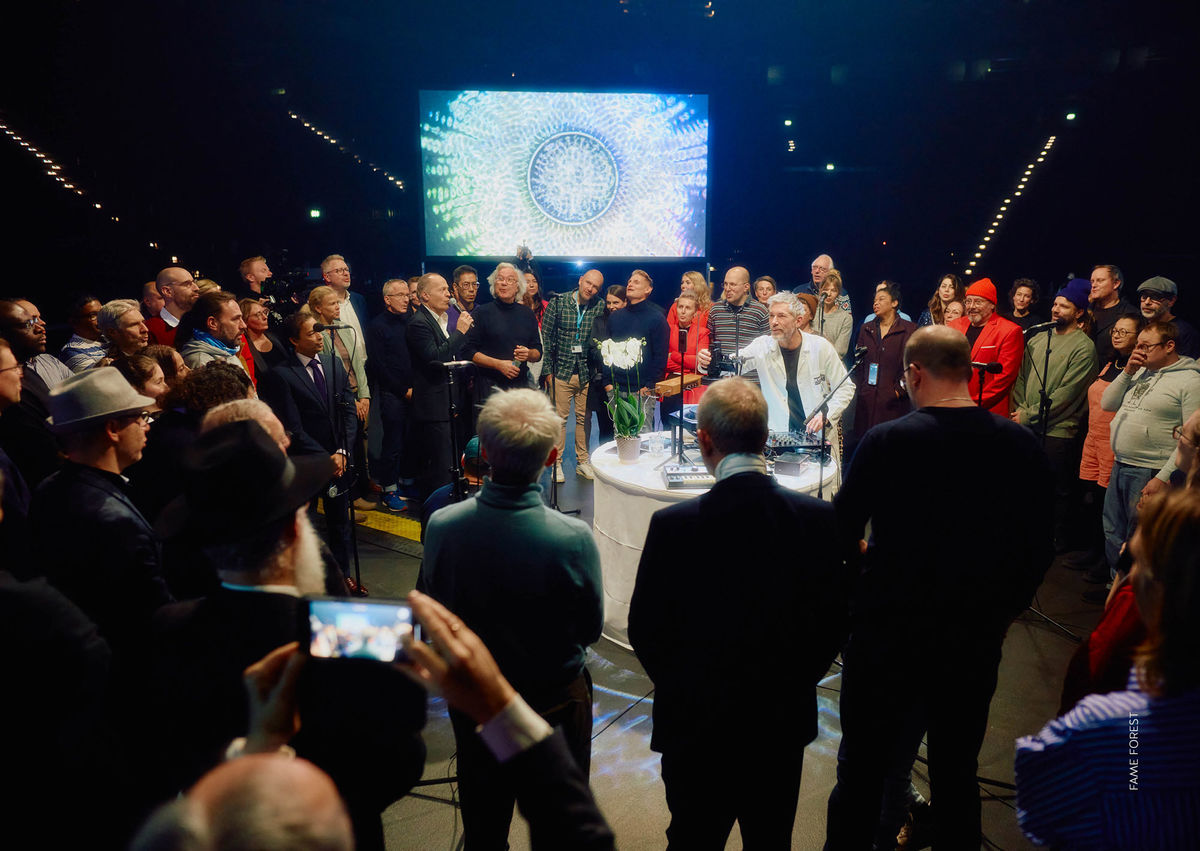 FAME FOREST, brought together interfaith leaders, performers and the general public to create the world’s first digital mandala symbolizing inclusion