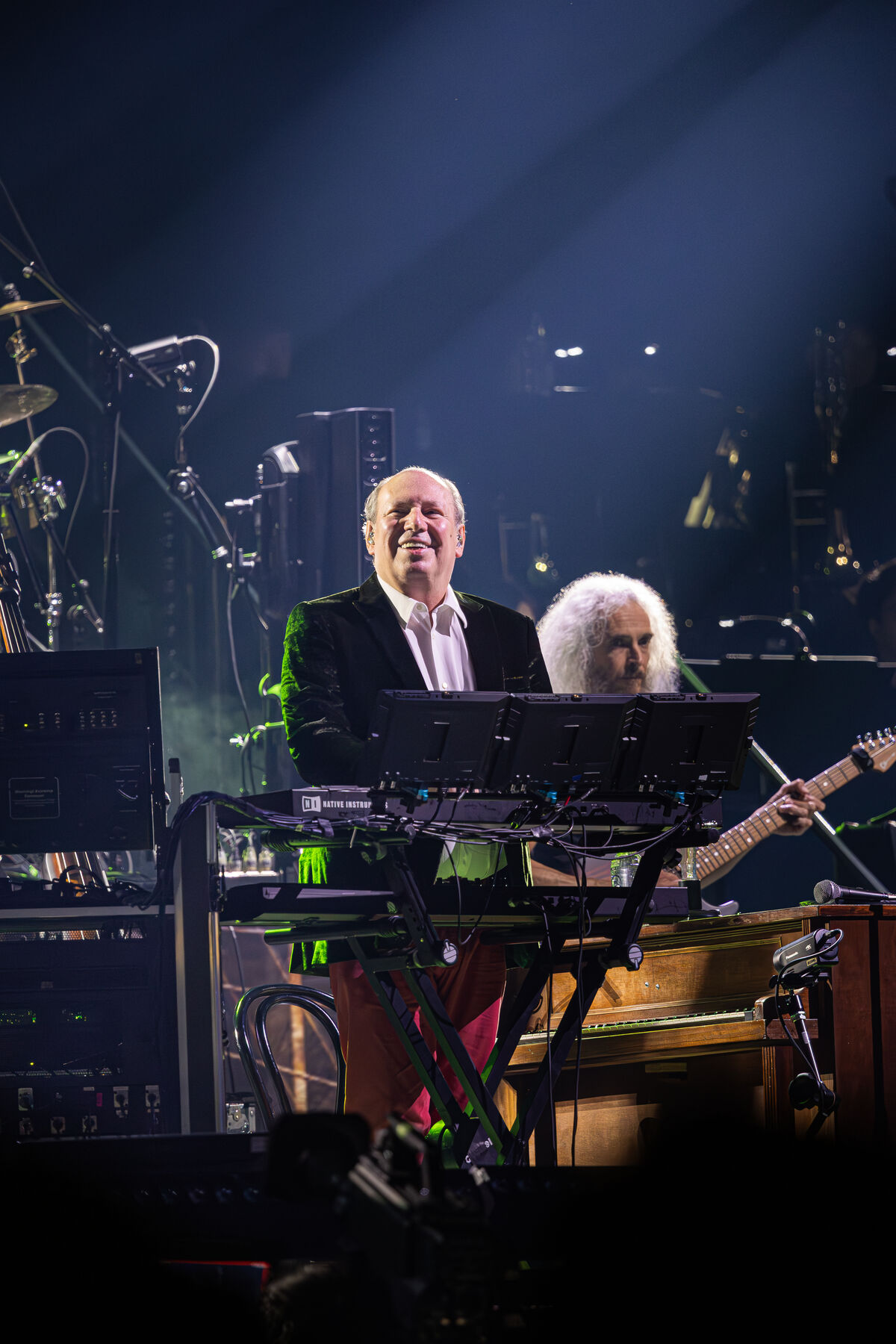 Conductor and music producer Hans Zimmer headlined the first-ever public event at Japan’s new state-of-the-art IG Arena in Aic Conductor and music producer Hans Zimmer headlined the first-ever public event at Japan’s new state-of-the-art IG Arena in Aic