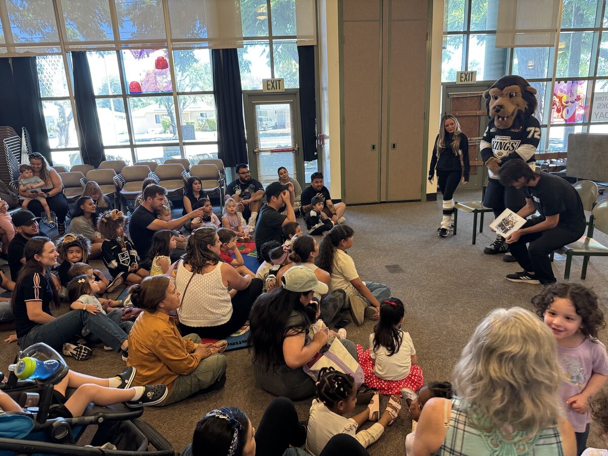 LA Kings Score With July Literacy Program for Kids