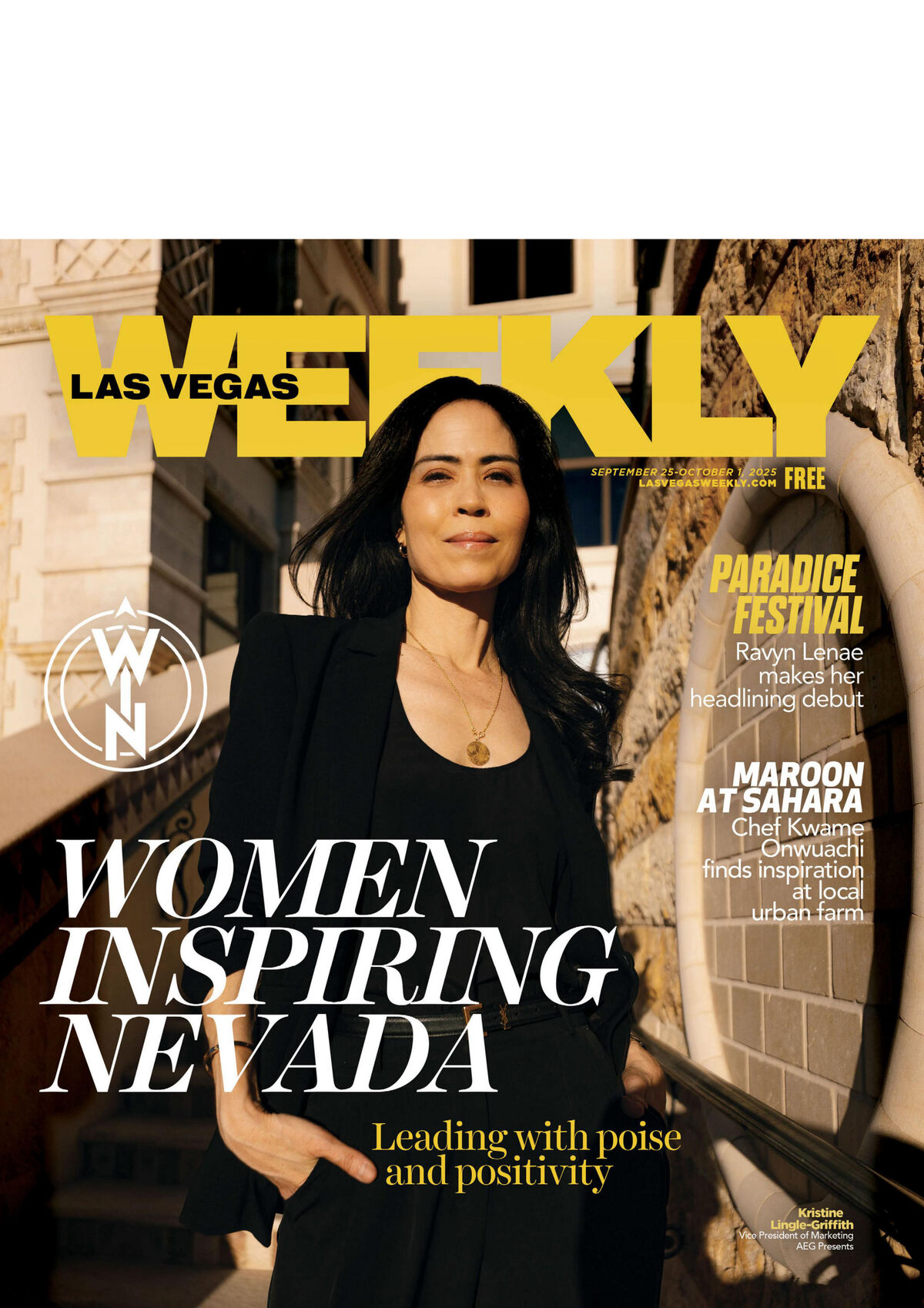 AEG Presents’ Kris Lingle-Griffith Named to Women Inspiring Nevada 2025 List