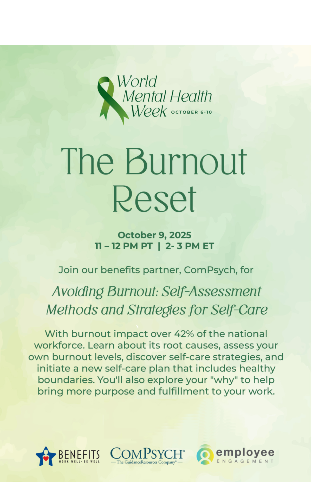 AEG Shines Spotlight on Employee Wellness With “The Burnout Effect” Webinar During World Mental Health Week