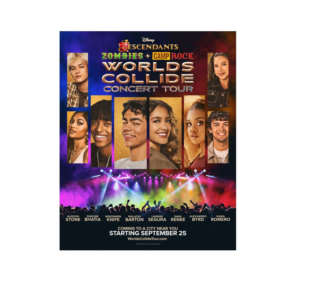 Disney Announces Tour Dates for the Next “Worlds Collide Concert Tour” Coming in Fall 2026