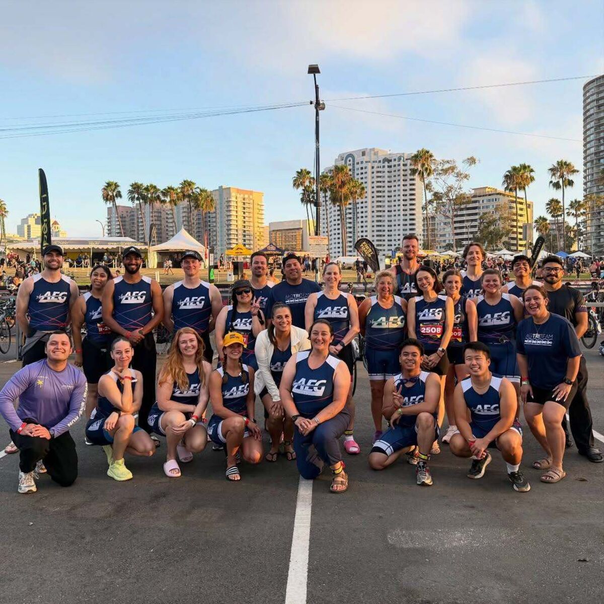 AEG Tri Team Raises More Than $18,000 for Children’s Hospital Los Angeles at the 2026 Long Beach Legacy Triathlon 