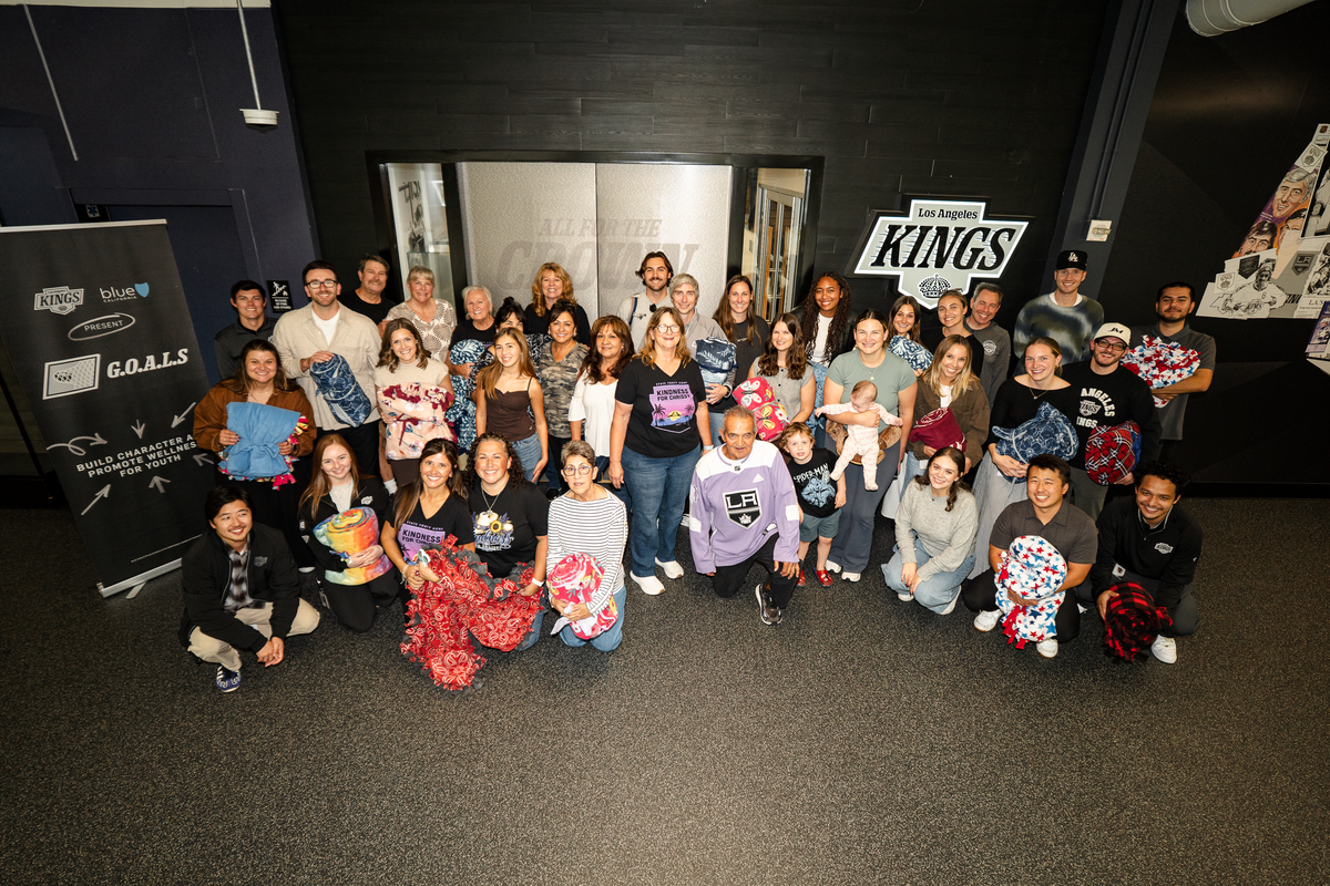 LA Kings Honor Chrissy Duarte’s Legacy Through Annual Blanket-Making Tradition