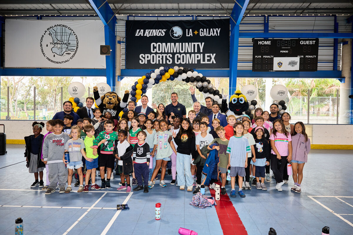 LA Kings and LA Galaxy Invest in Long-Term Access to Community Recreation in Torrance 