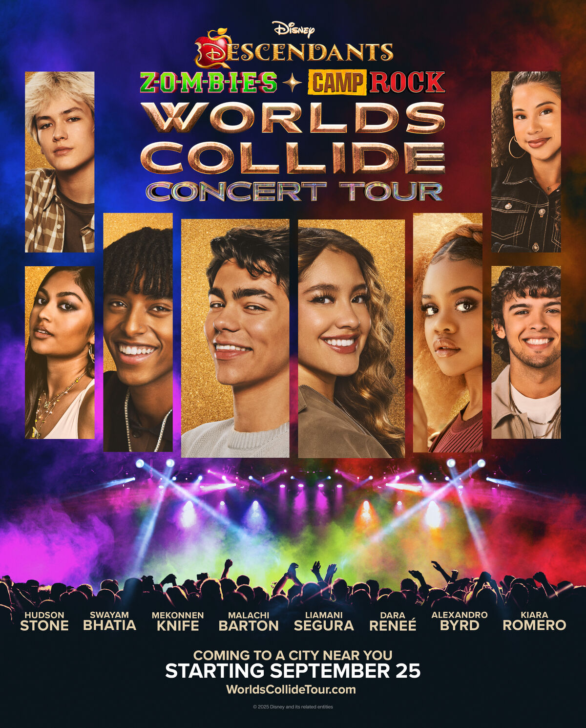 DISNEY ANNOUNCES TOUR DATES FOR THE NEXT “WORLDS COLLIDE CONCERT TOUR” COMING IN FALL 2026