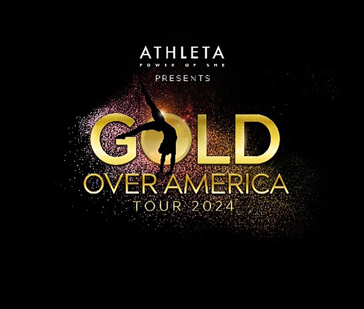 Simone Biles and Athleta Presents Gold Over America Tour Lights Up 30 U.S.  Arenas This Fall | AEG Worldwide