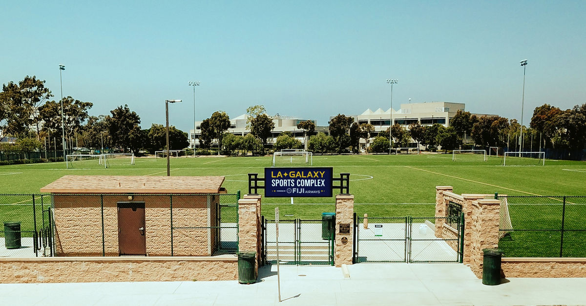 The newly named LA Galaxy Sports Complex Powered by Fiji Airways (Photo: Business Wire) The newly named LA Galaxy Sports Complex Powered by Fiji Airways (Photo: Business Wire)