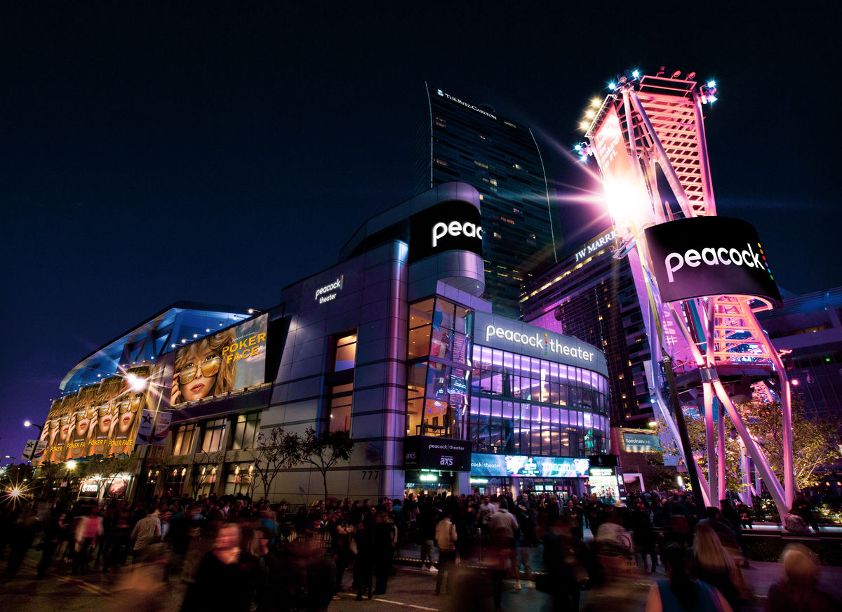 Peacock Theater and Peacock Square now anchor L.A. LIVE (Photo: Business Wire)