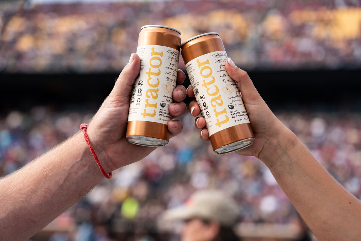 AEG and Tractor Beverage Company launched a partnership to bring Certified Organic craft beverages, launched a partnership bring