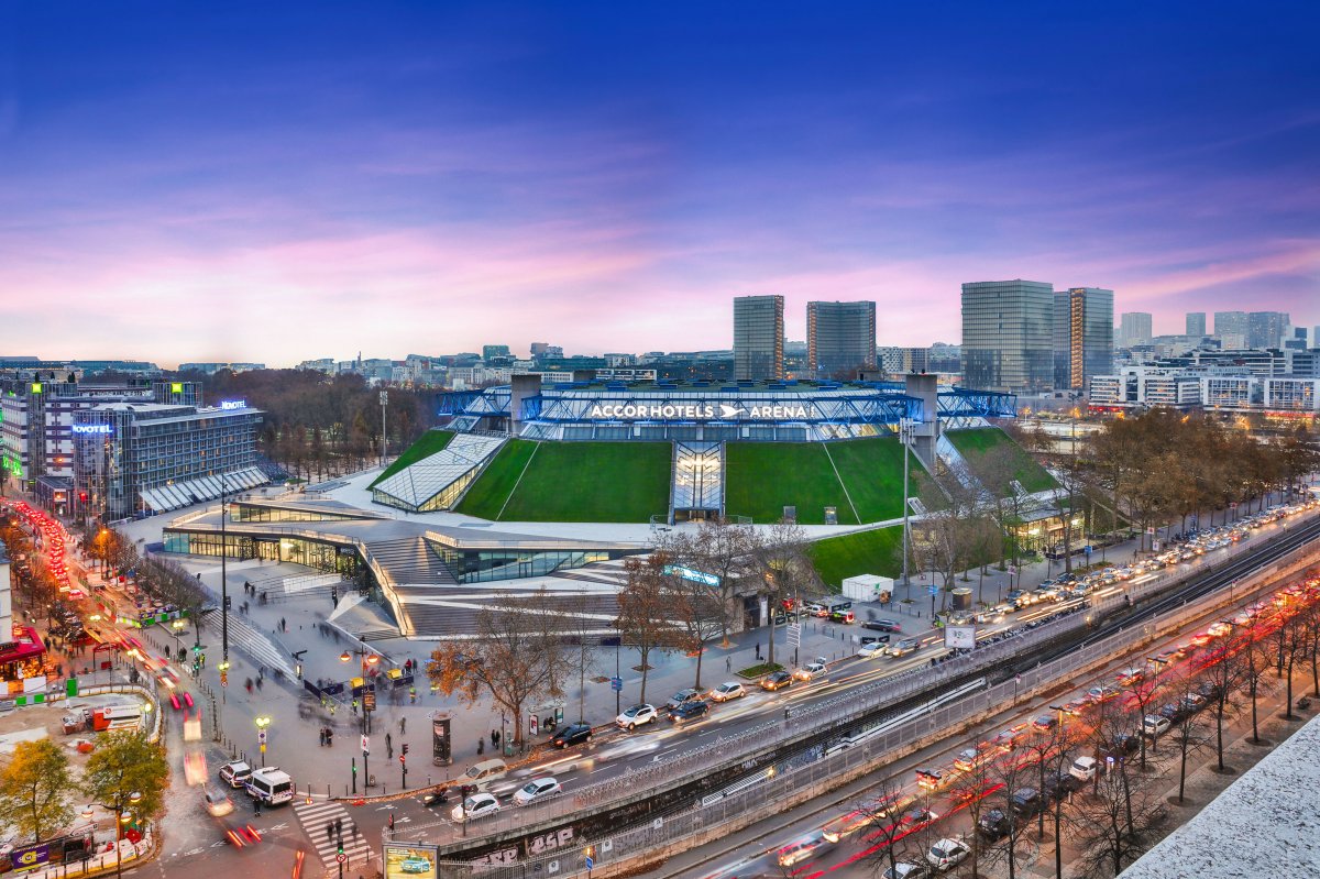 Exterior Image of AccorHotels Arena