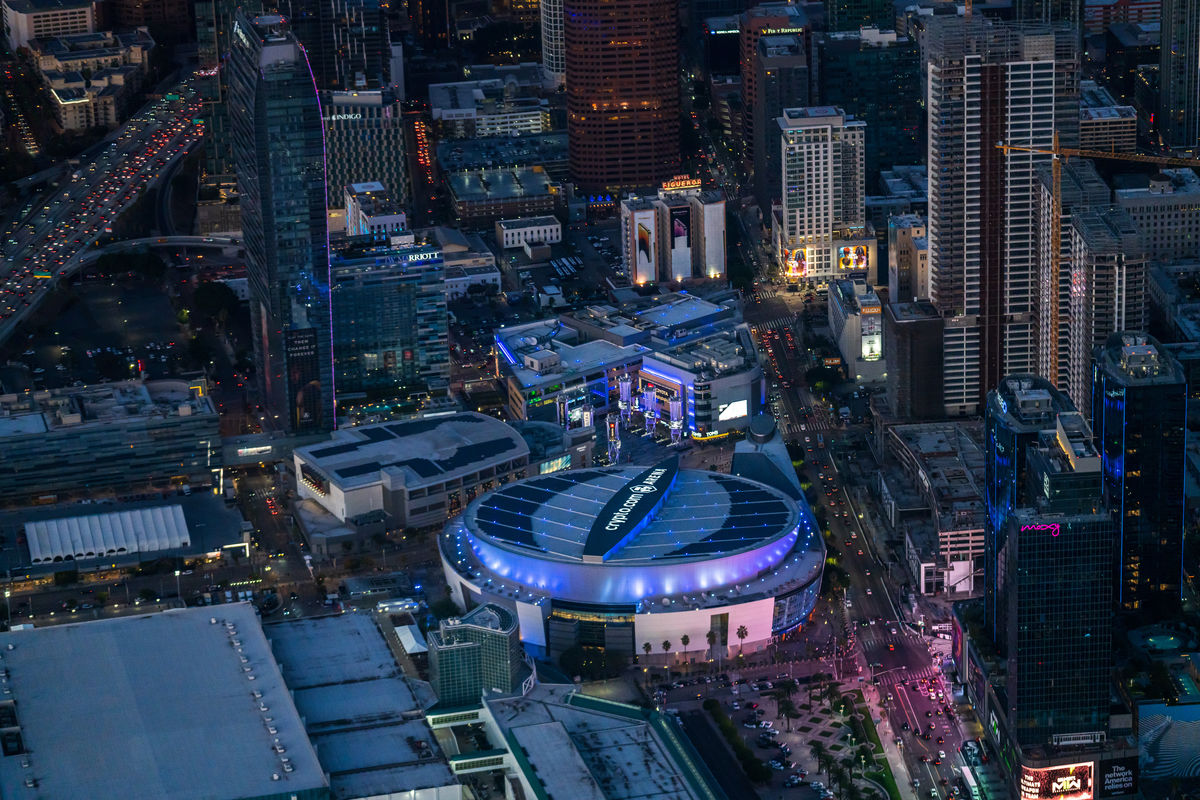 LA Live-Crypto.com Arena Render