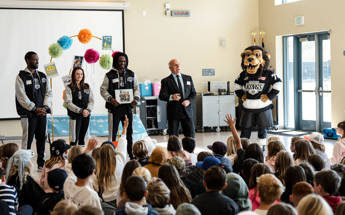 LA Kings Celebrate Read Across America Week