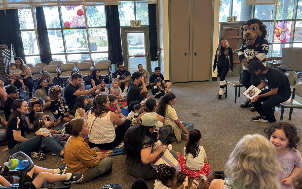 LA Kings Score With July Literacy Program for Kids