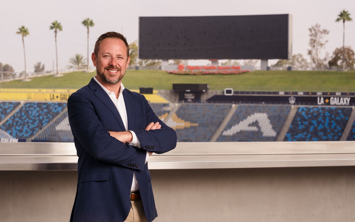Adam Duvendeck was named General Manager of Dignity Health Sports Park