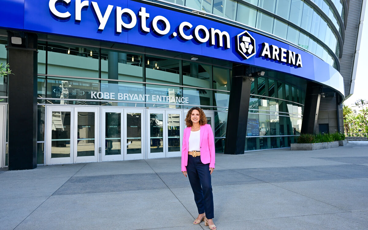 Katie Pandolfo was named the new General Manager of Crypto.com Arena in Los Angeles