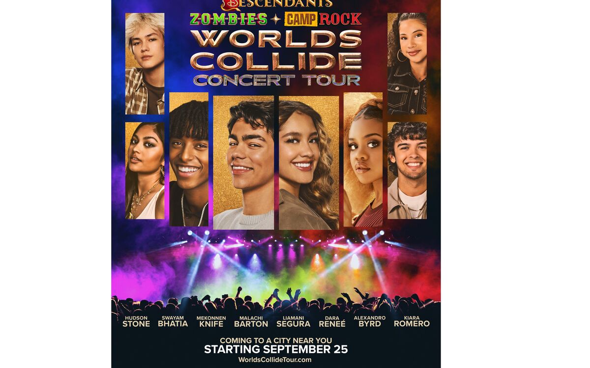 Disney Announces Tour Dates for the Next “Worlds Collide Concert Tour” Coming in Fall 2026