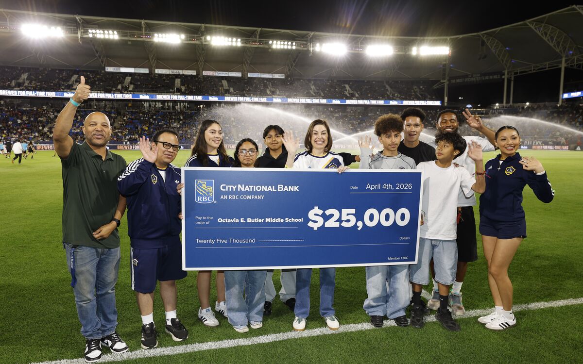 LA GALAXY AND CITY NATIONAL BANK EXPAND WILDFIRE RECOVERY EFFORTS WITH NEW MINI-PITCH FOR PASADENA YOUTH