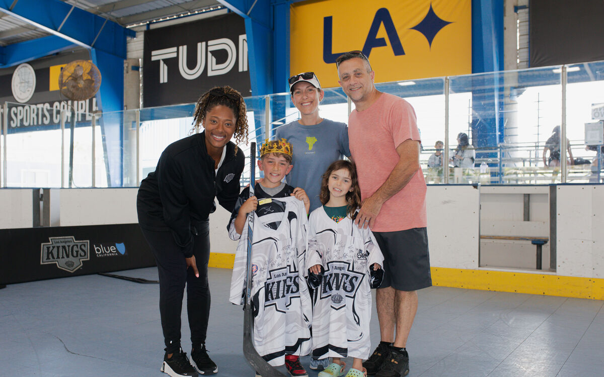 LA Kings STREET Ball Hockey Jamboree Brings Over 100 Youth Together Through Accessible Sport 
