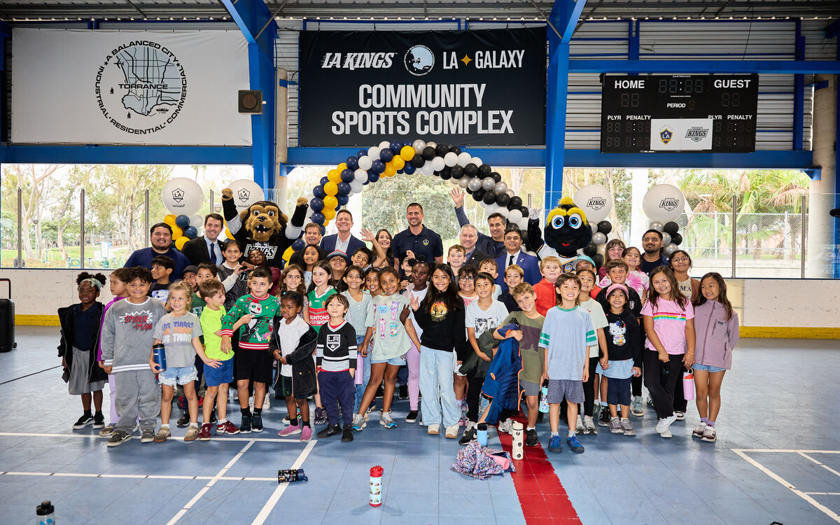 LA Kings and LA Galaxy Invest in Long-Term Access to Community Recreation in Torrance 