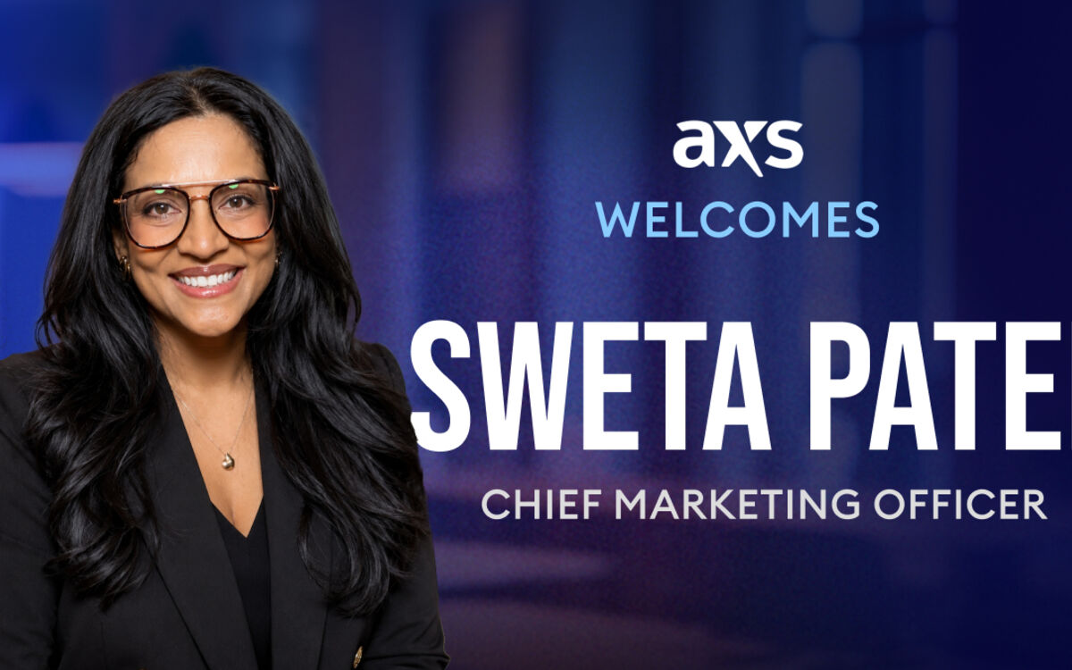 AXS Names Sweta Patel Chief Marketing Officer