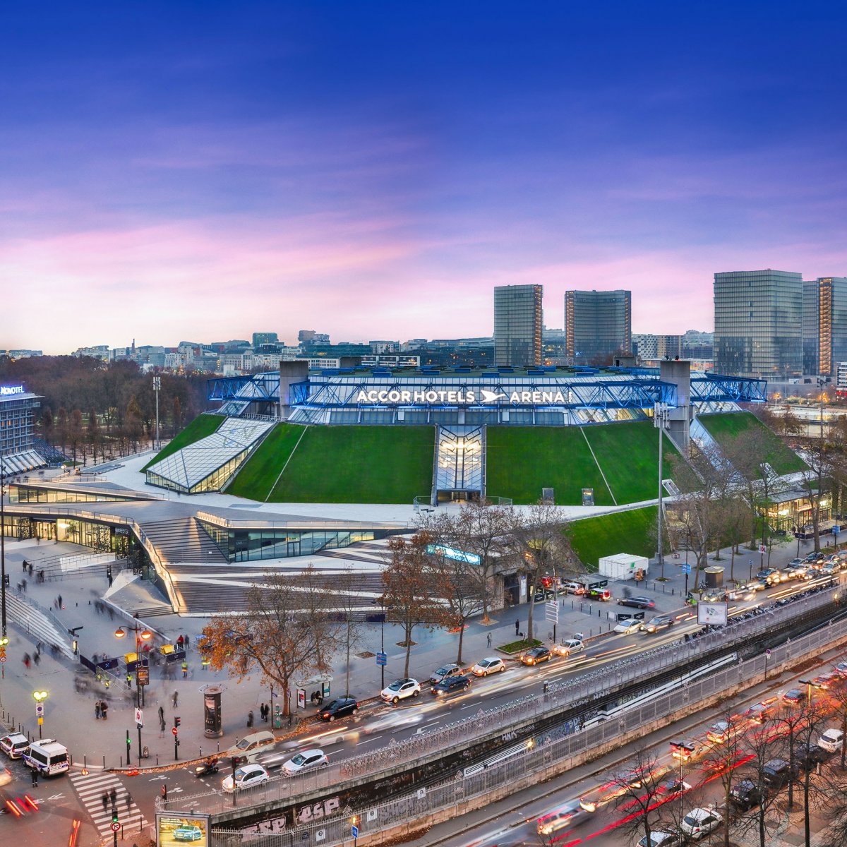 Exterior Image of AccorHotels Arena